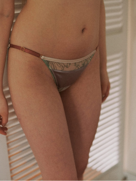 Satin Lace Shorts